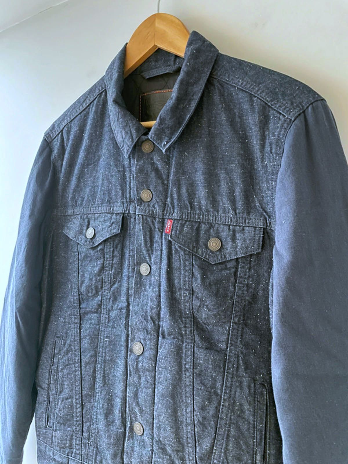 Men’s Levi's Denim Trucker Jacket Coat In Navy - Small - 2741