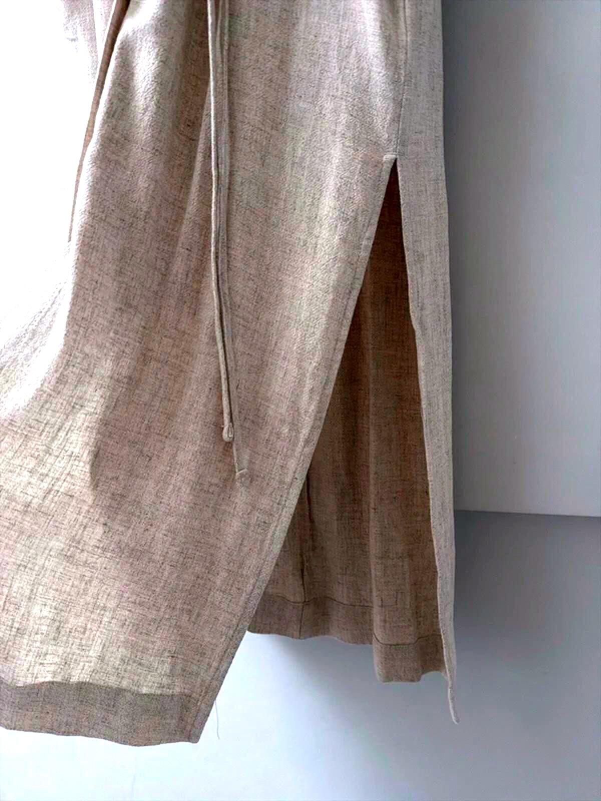 Women’s Weekday Carla Premium Linen Dress In Beige - XSmall - 3214