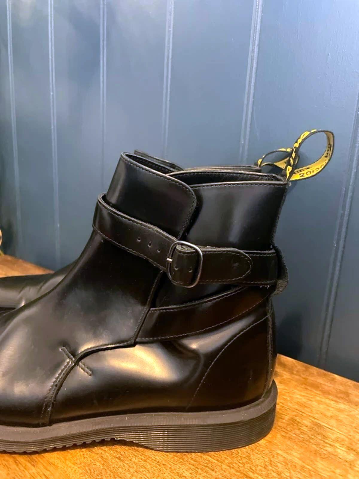 Women’s Dr Martens Teresa Leather Ankle Chelsea Boots In Black - UK8 - 3080