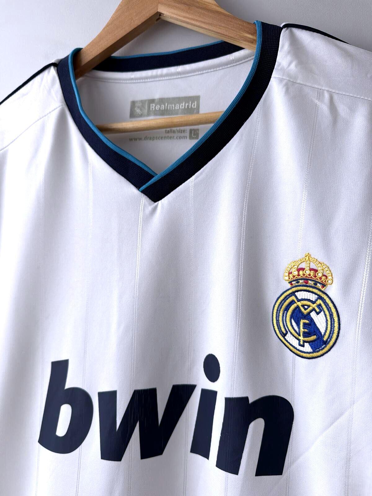 Mens Ronaldo #7 Real Madrid Football Shirt Top - Large - 3514