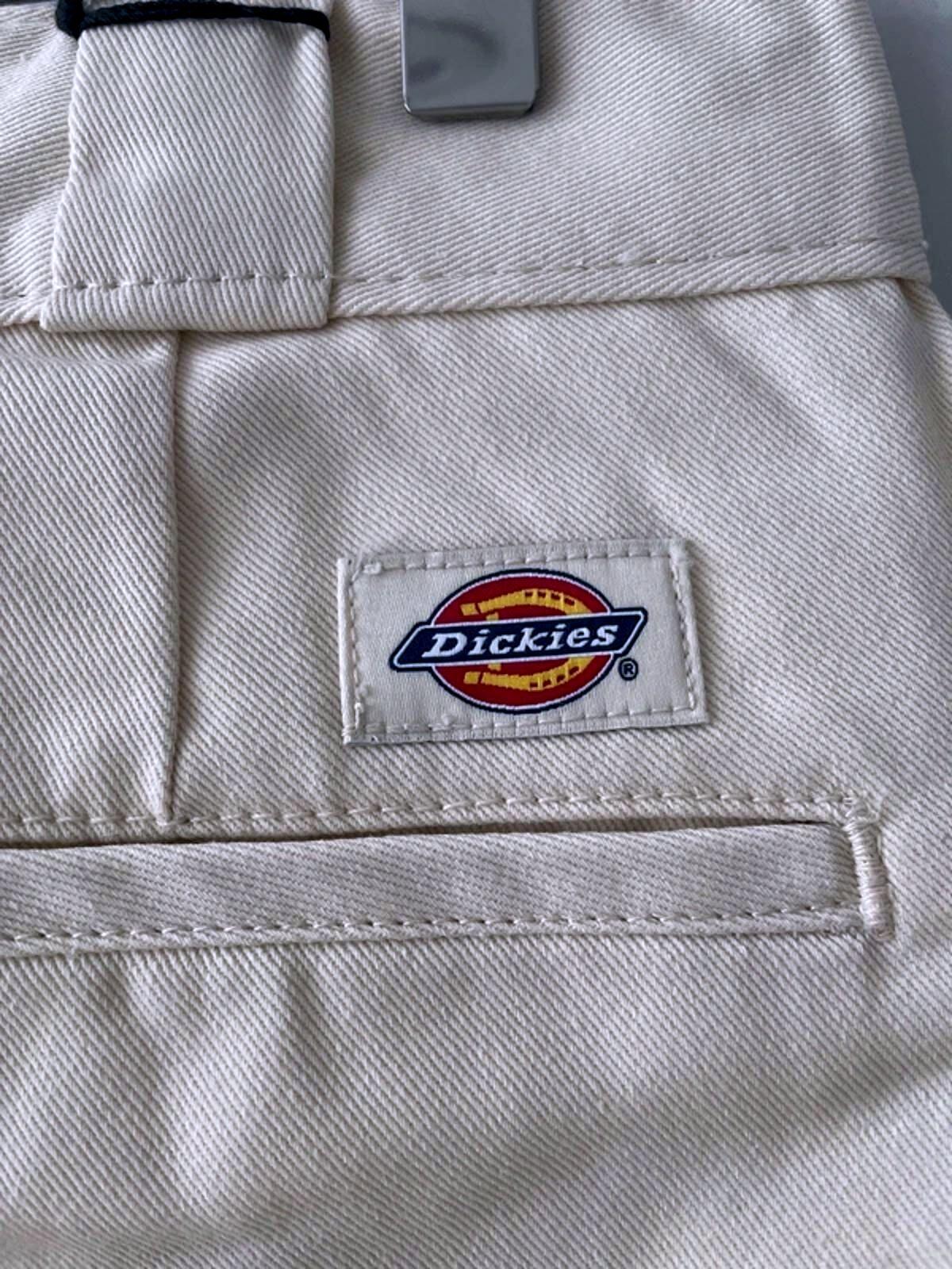 Women’s Dickies Elizaville Straight Leg Trousers In Cream - W28/L29 - 3004