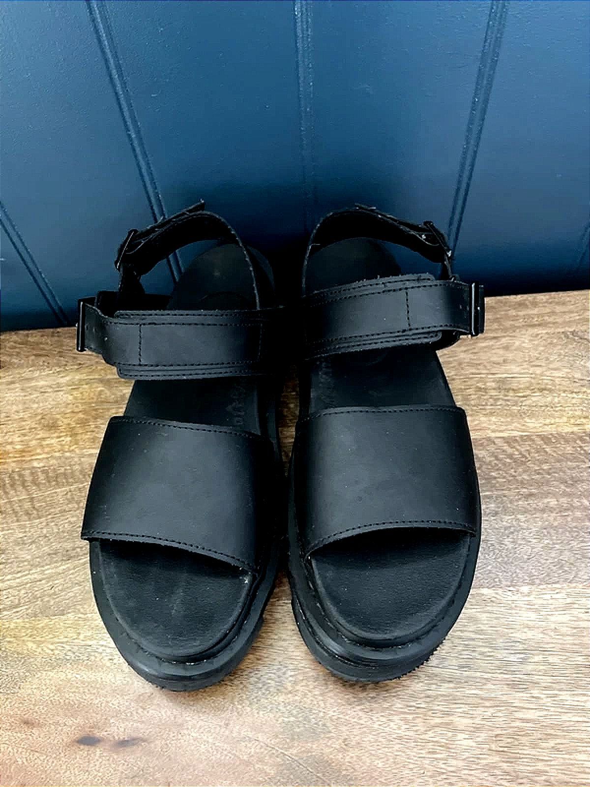 Women’s Dr Martens Voss Chunky Sole Sandals In Black - UK 7 - 3045