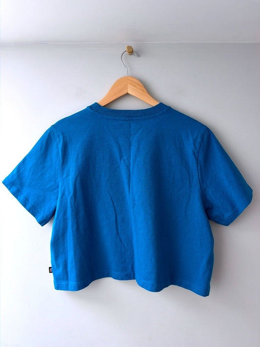 Women’s Dickies Cropped Boxy Fit Pocket T-Shirt In Blue - XLarge - 3586