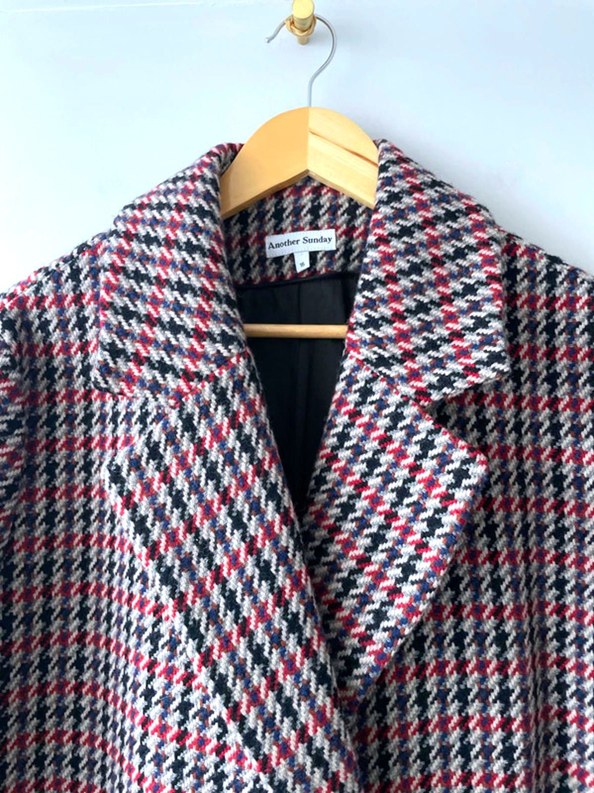 Women’s Another Sunday Premium Wool Longline Double Breasted Coat - UK16 - 2662