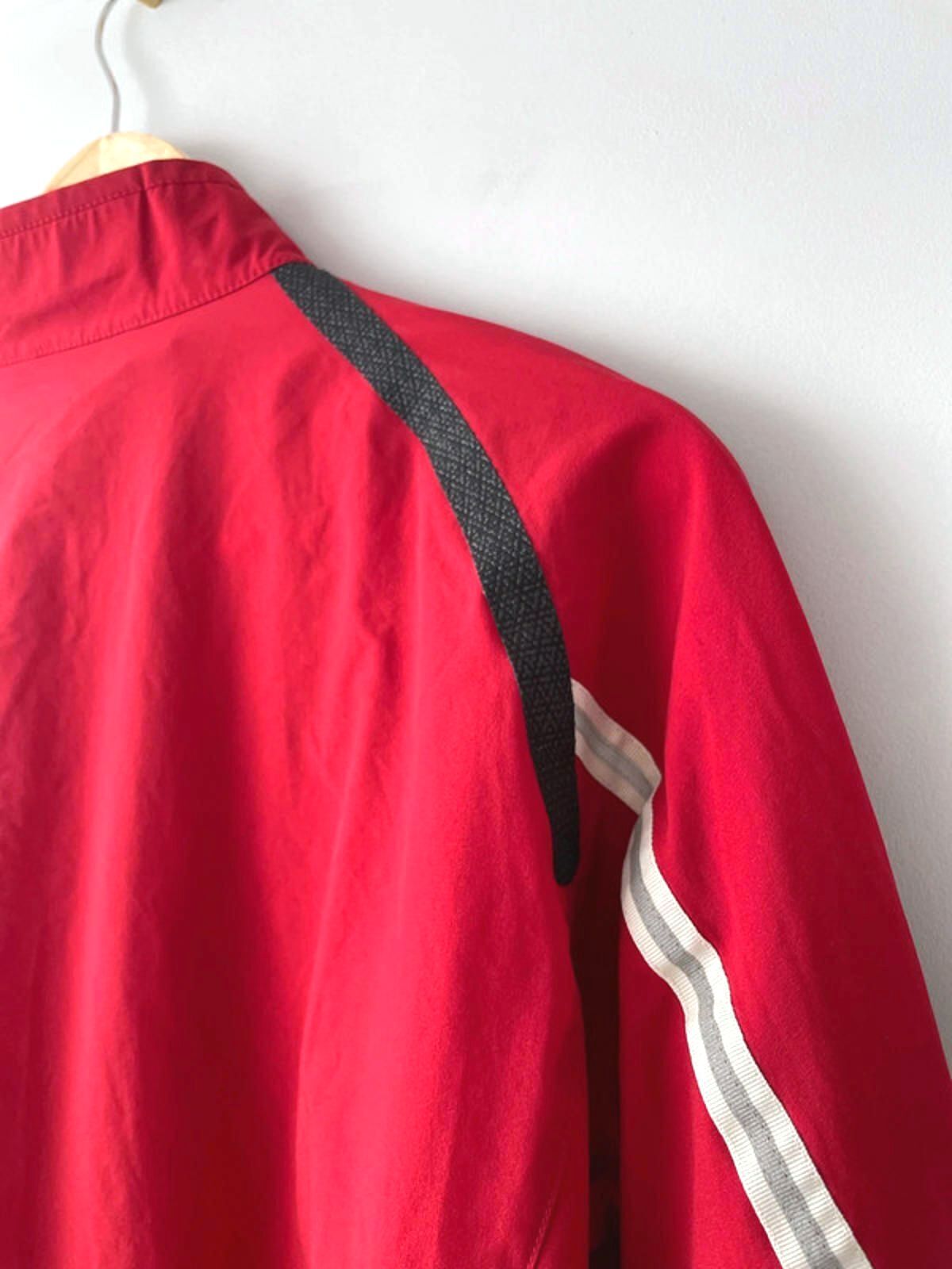 Women’s Rapha Zip Through Windbreaker Cycling Jacket In Red - UK14 - 1824