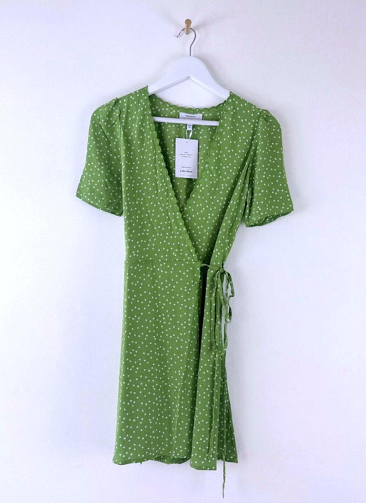 Women’s & Other Stories Floral Print Summer Wrap Mini Dress - UK 6 - 1430