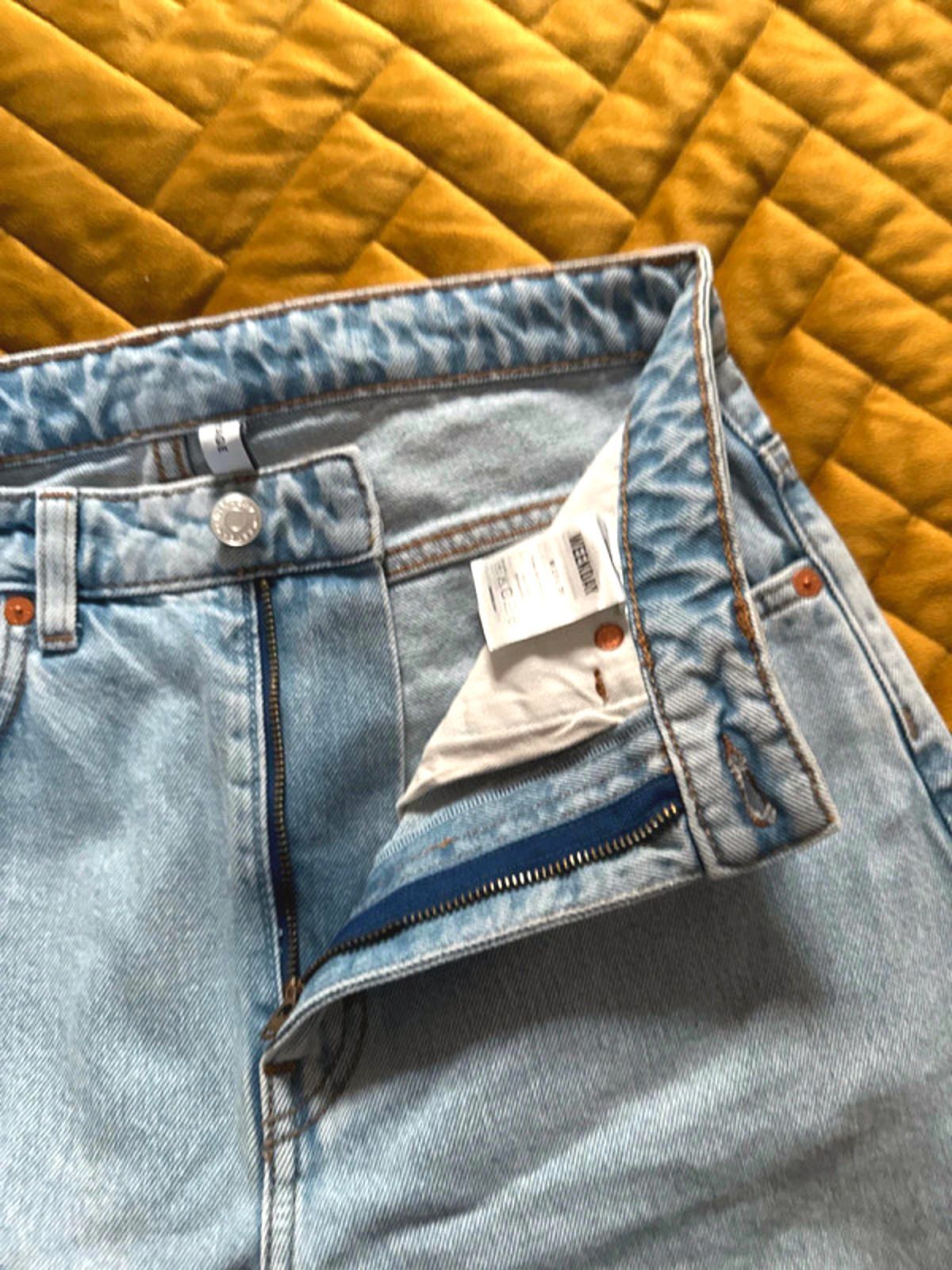Women’s Weekday Voyage High Waisted Fit Jeans In Blue - W29/L30 - 0943