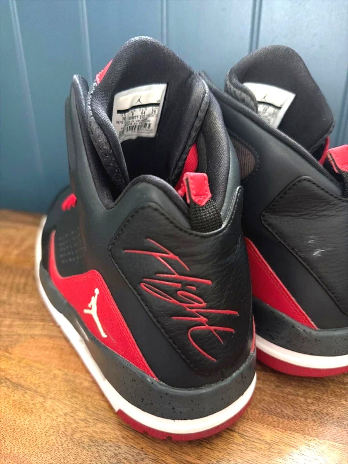 Men’s Nike Air Jordan SC-3 Basketball Trainers In Black/Red - Uk9 - 3293