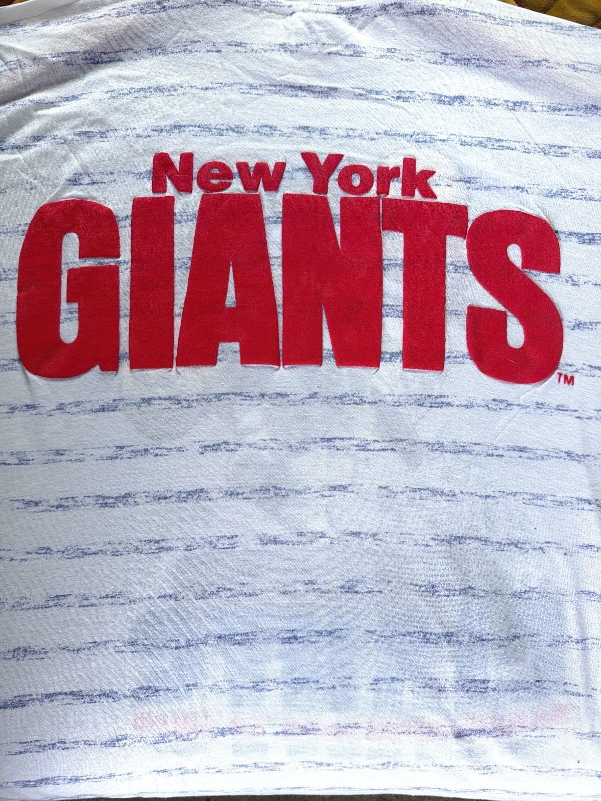 Men’s Vintage New York Giants Rare Cartoon Graphic Print T-Shirt - Medium - 3712