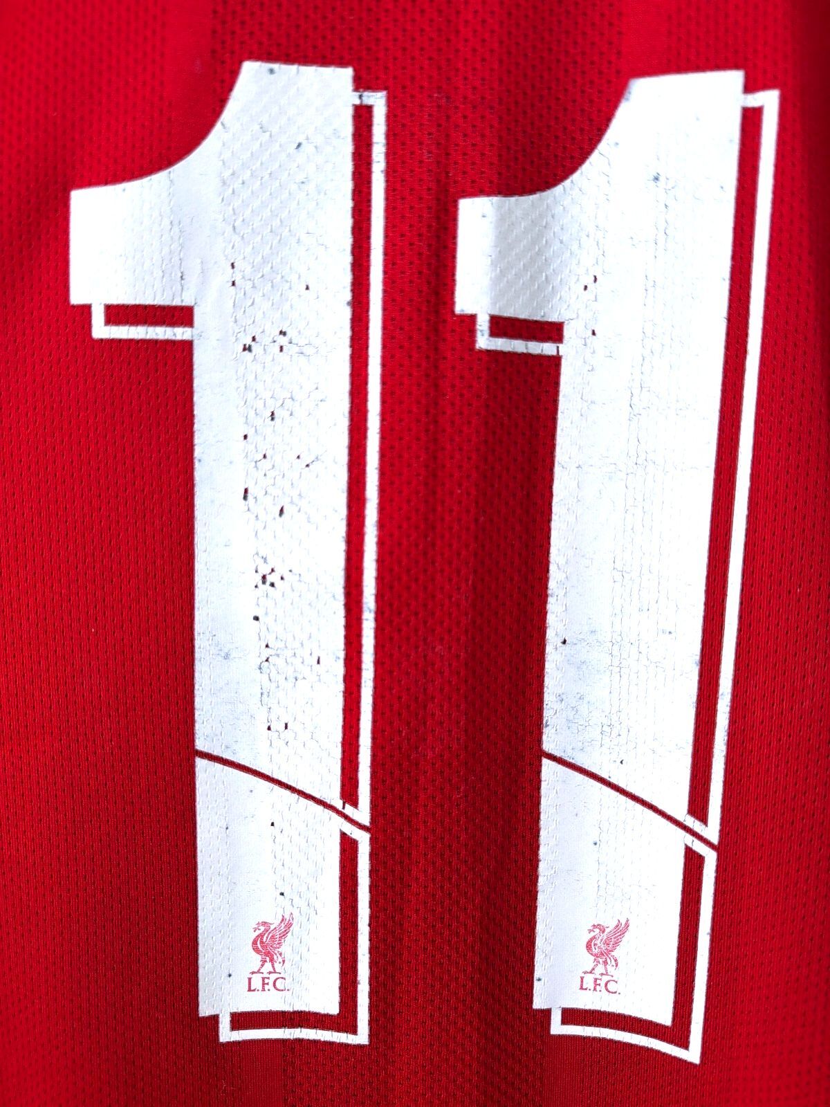 Men's Liverpool FC 2019/20 Salah #11 Football Shirt Jersey - Large - 3602