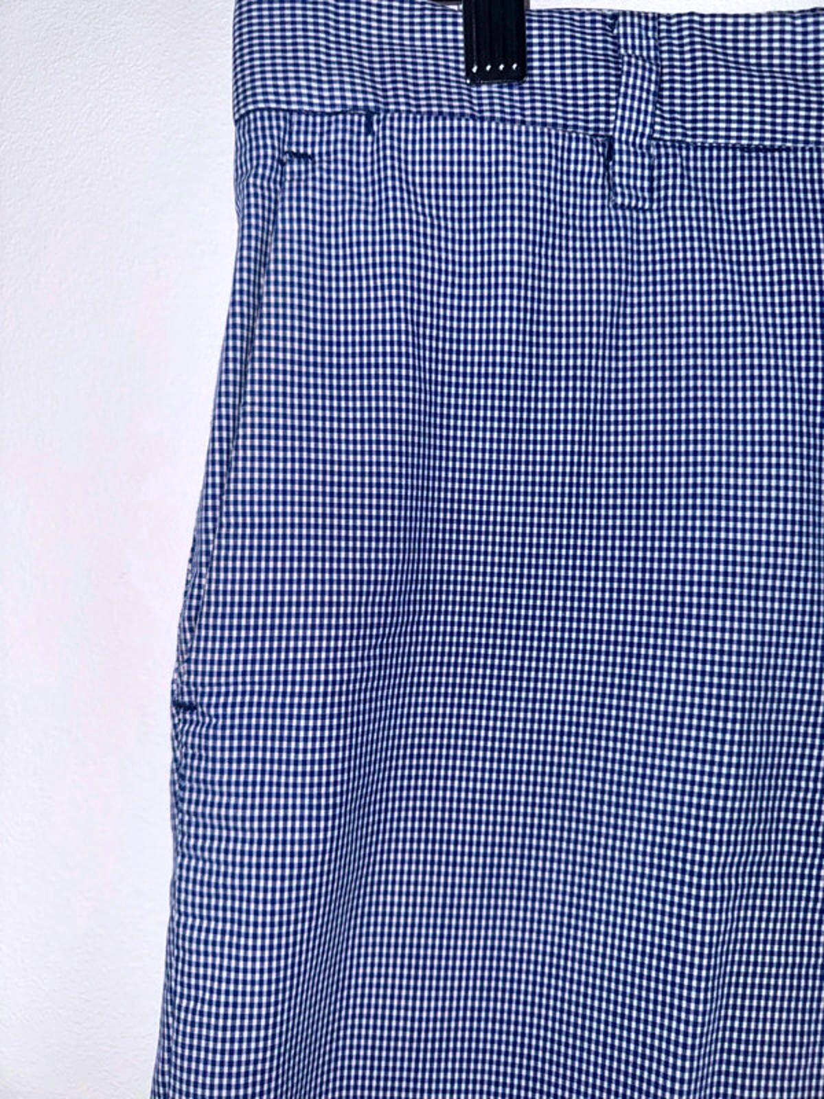 Men’s Uniqlo Mimi Gingham Check Chino Shorts In Blue - Small - 1359