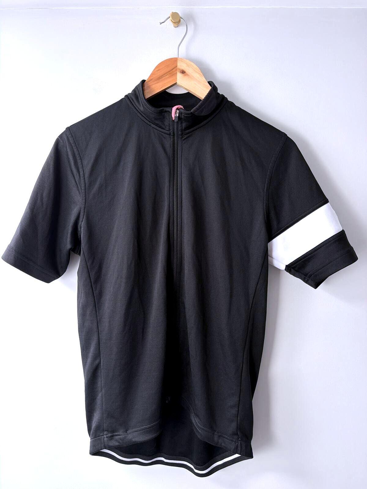 Men's Rapha Short Sleeve Core Cycling Jersey Top In Black - Large - 3528