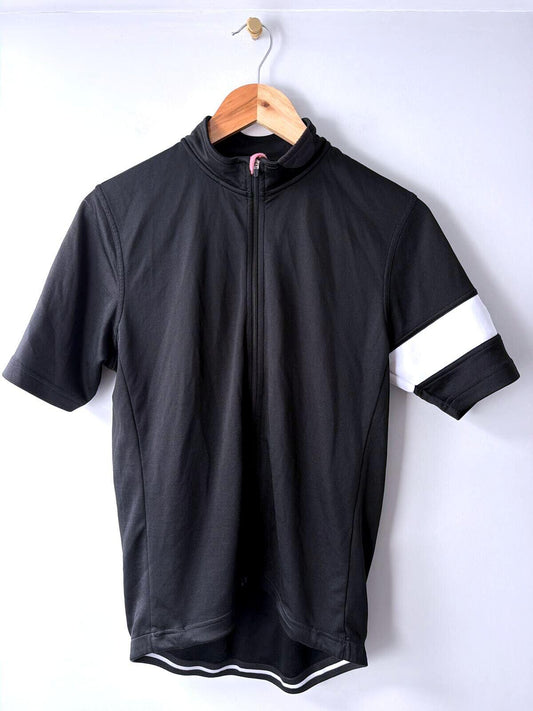 Men's Rapha Short Sleeve Core Cycling Jersey Top In Black - Large - 3528