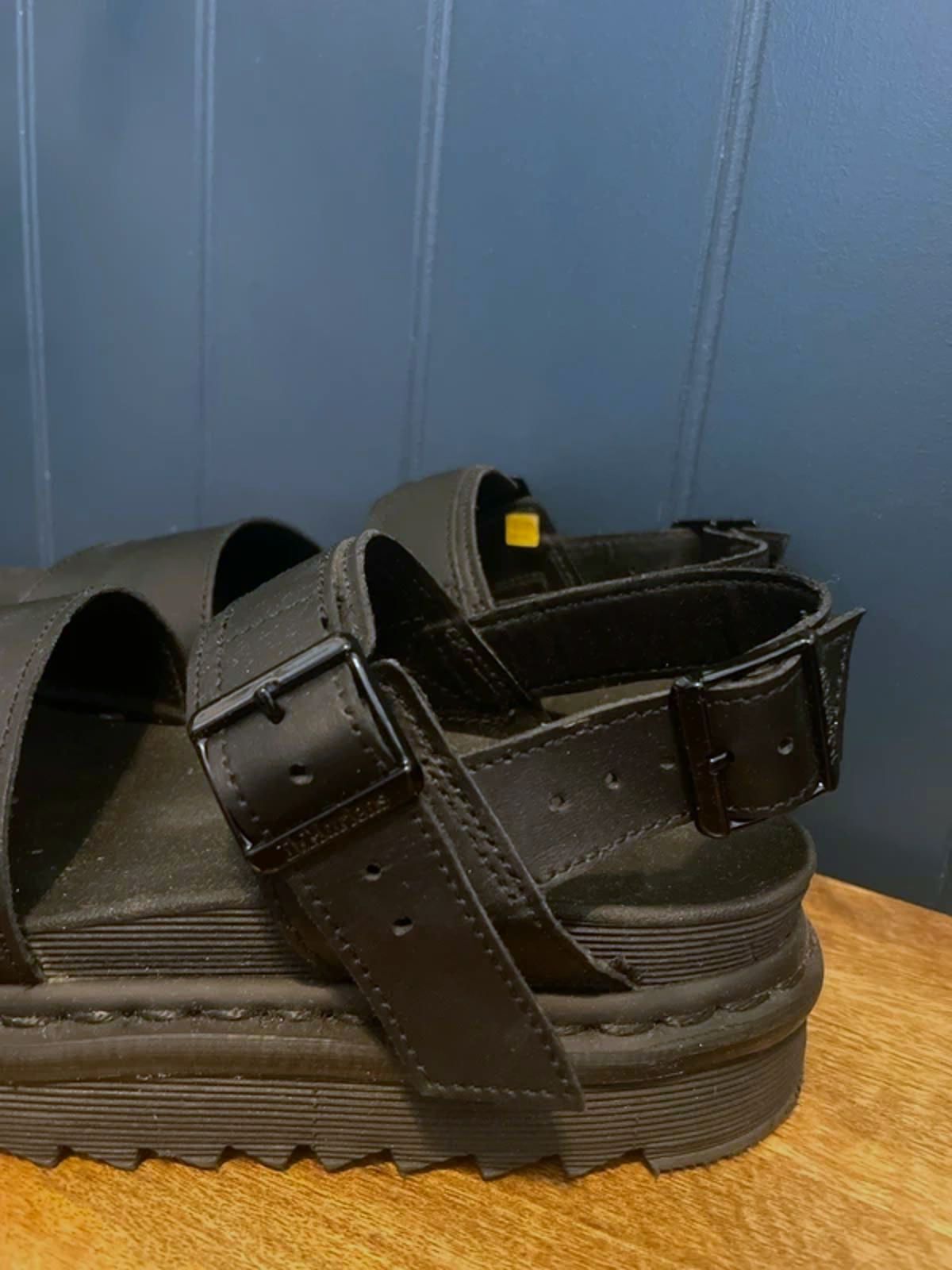 Women’s Dr Martens Voss Chunky Sole Sandals In Black - UK5 - 3086