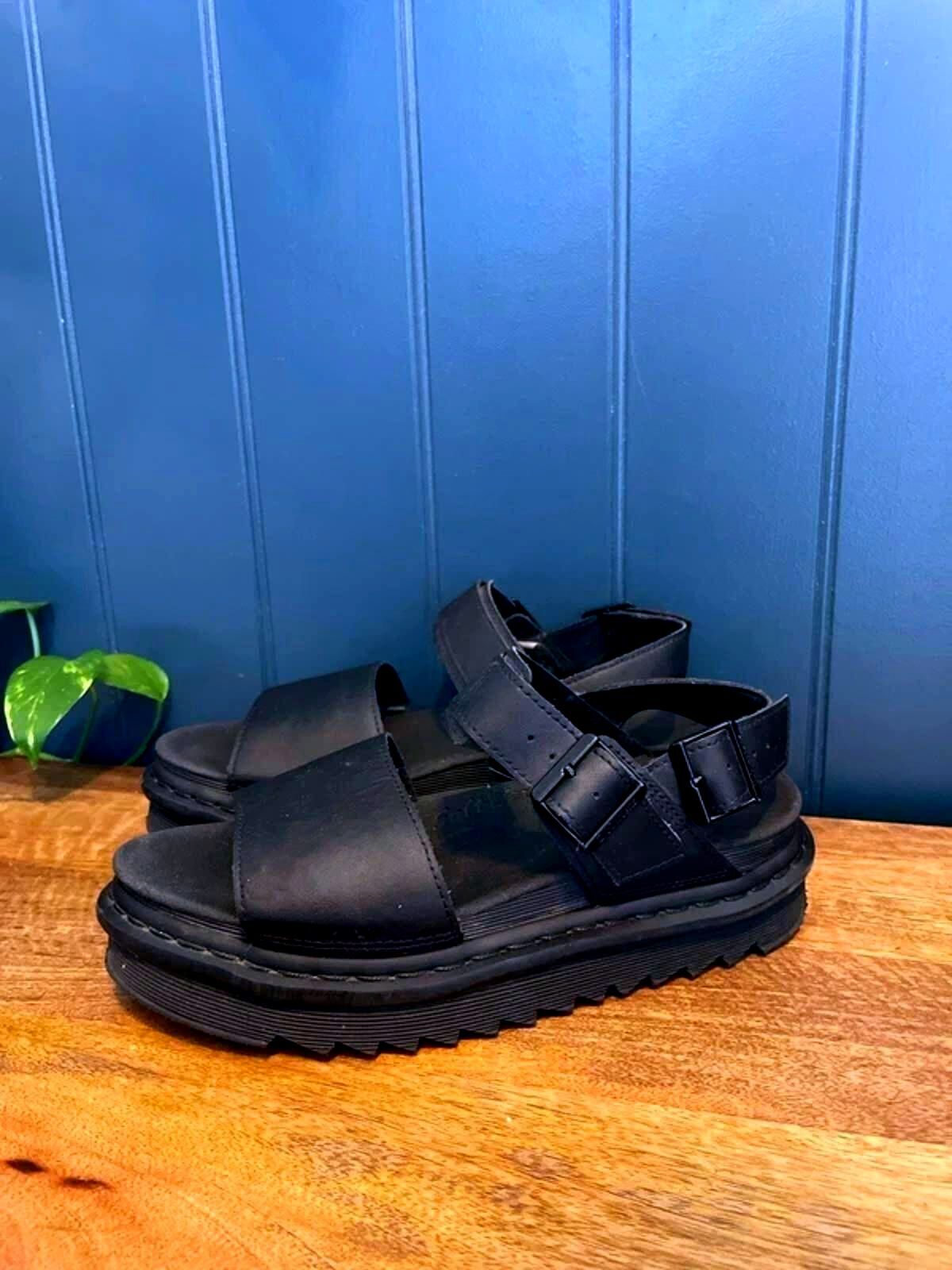 Women’s Dr Martens Voss Chunky Sole Sandals in Black - UK 6 - 3055