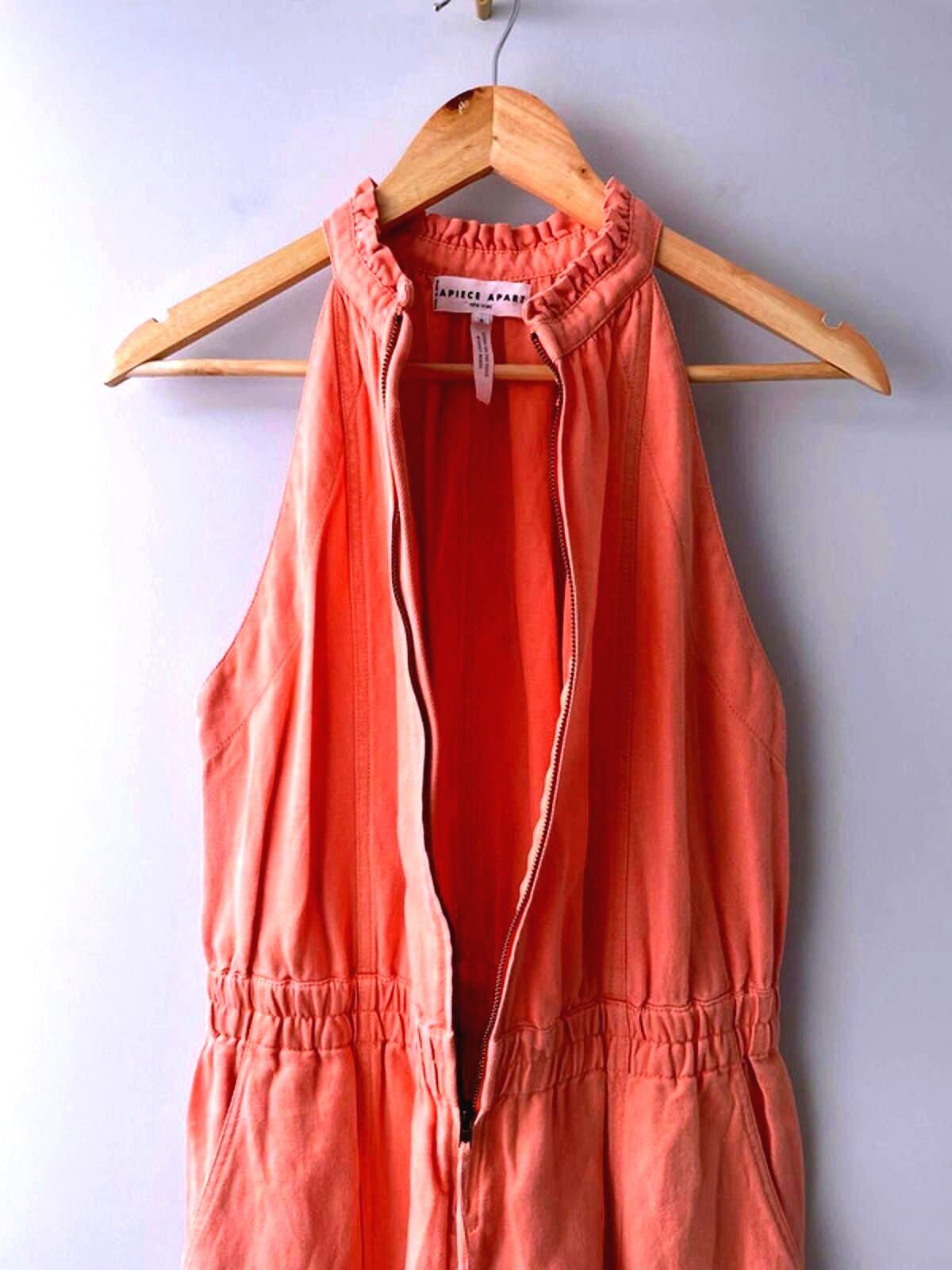 Women’s Apiece Apart Premium Jumpsuit In Peach - Small - 1467