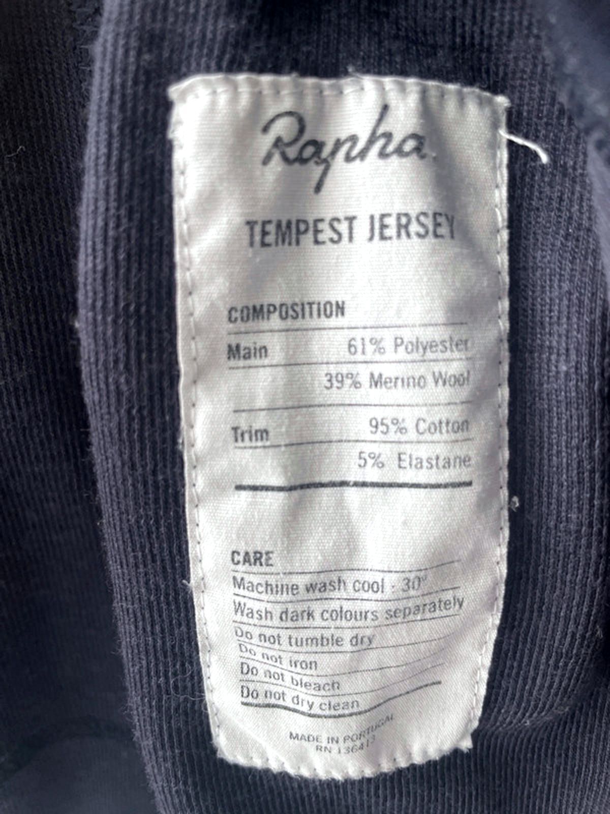 Men’s Rapha Tempest Limited Edition Premium Cycling Jersey Top - Large - 1677