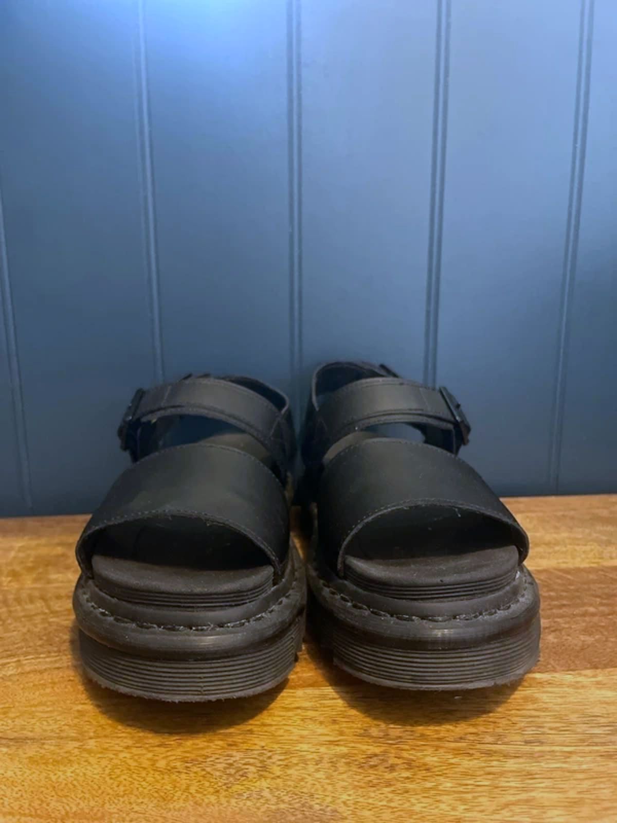 Women’s Dr Martens Voss Chunky Sole Sandals In Black - UK5 - 3086