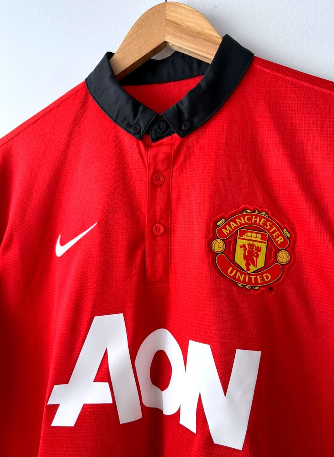 Mens Manchester United Rooney #10 2012/13 Home Jersey Top - Medium - 3493