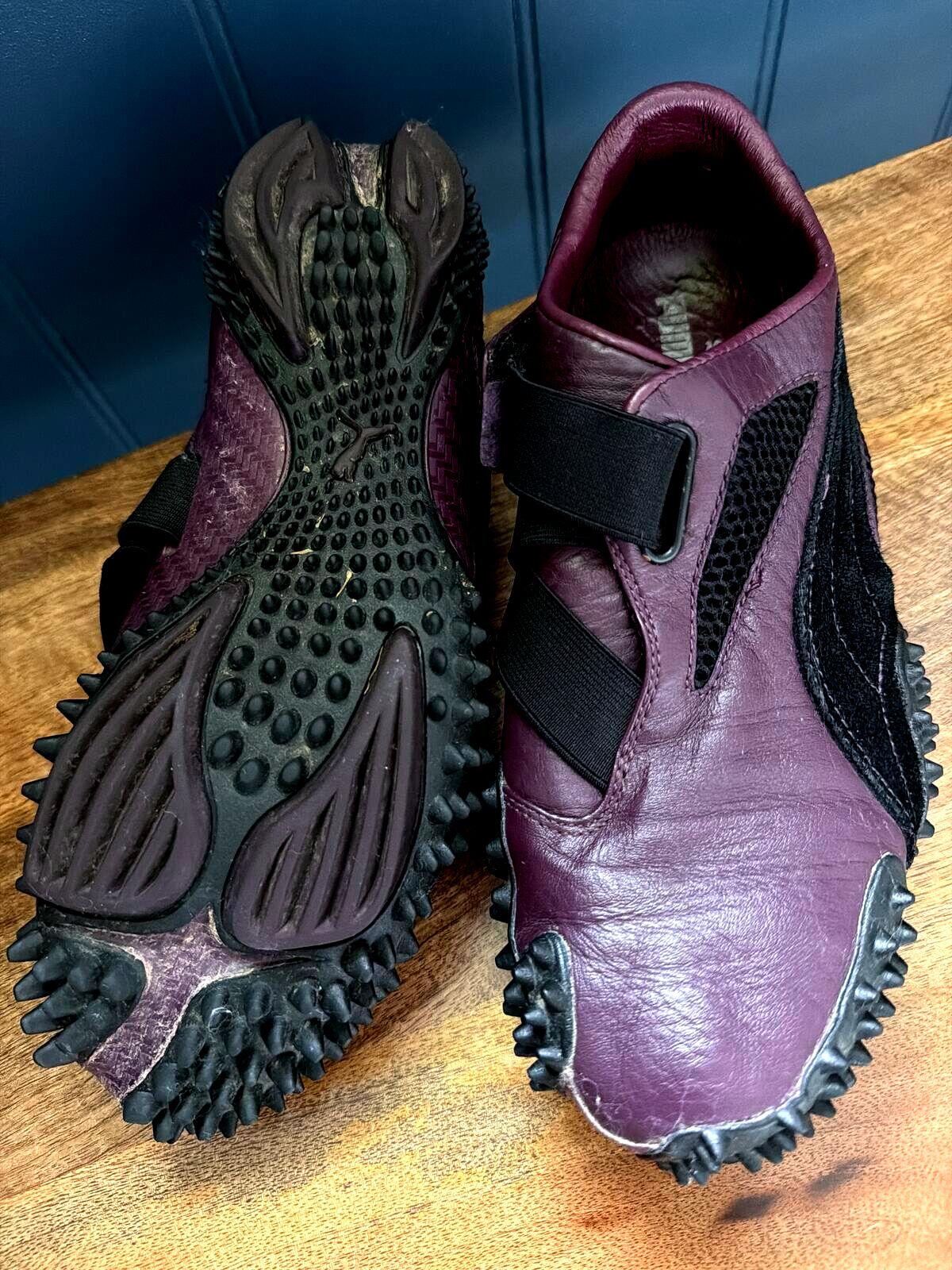 Womens Puma Rare Mostro OG Leather Trainers In Purple/Black - Uk6 - 3536