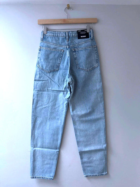 Women’s Weekday Lash High Waisted Fit Jeans With Wash Finish - W24 / L28 - 0416