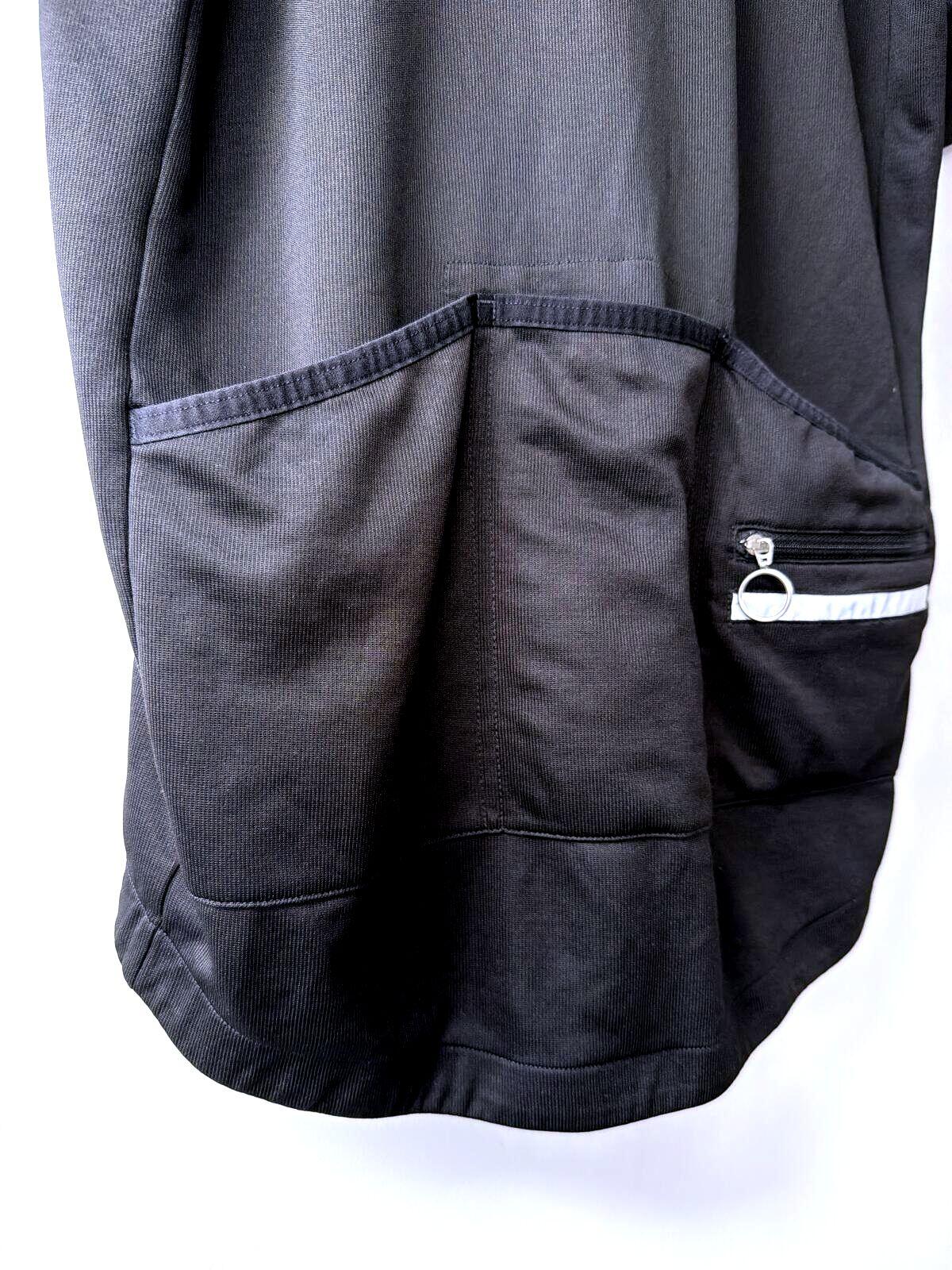 Men's Rapha Short Sleeve Core Cycling Jersey Top In Black - Large - 3528