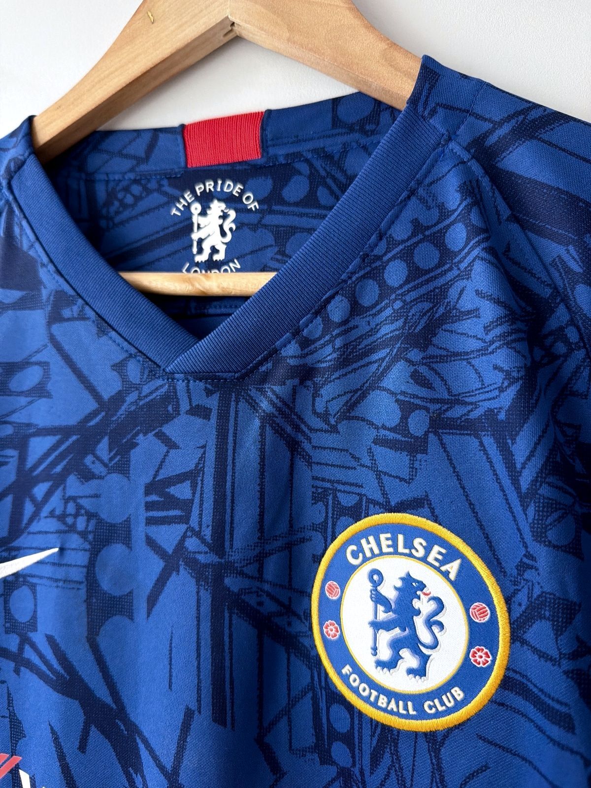 Men’s Chelsea FC 2019/20 Mount #19 Home Football Shirt Top - Small - 3659