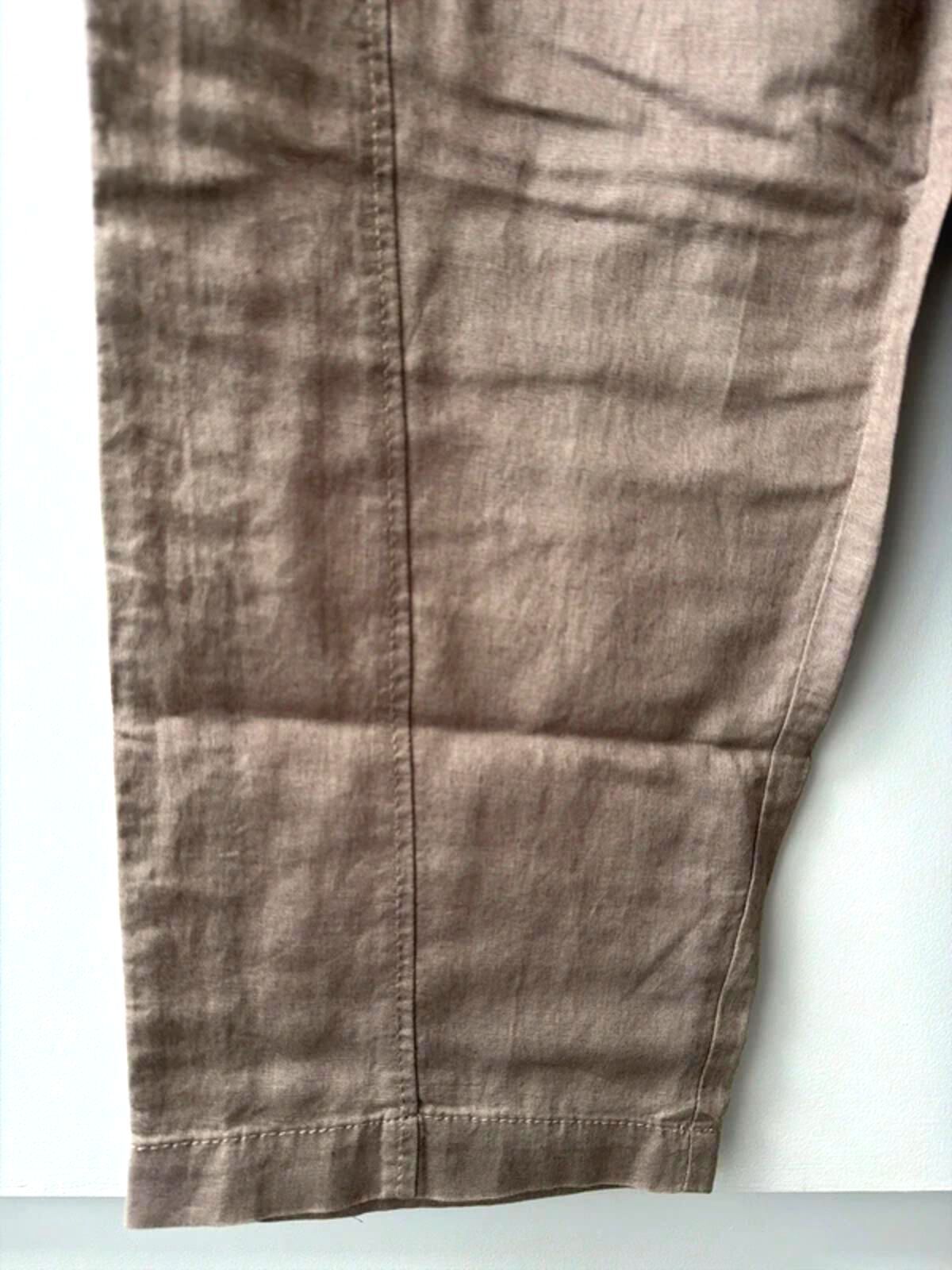 Women’s & Other Stories linen tie front High Waisted trousers - Uk4 - 3368