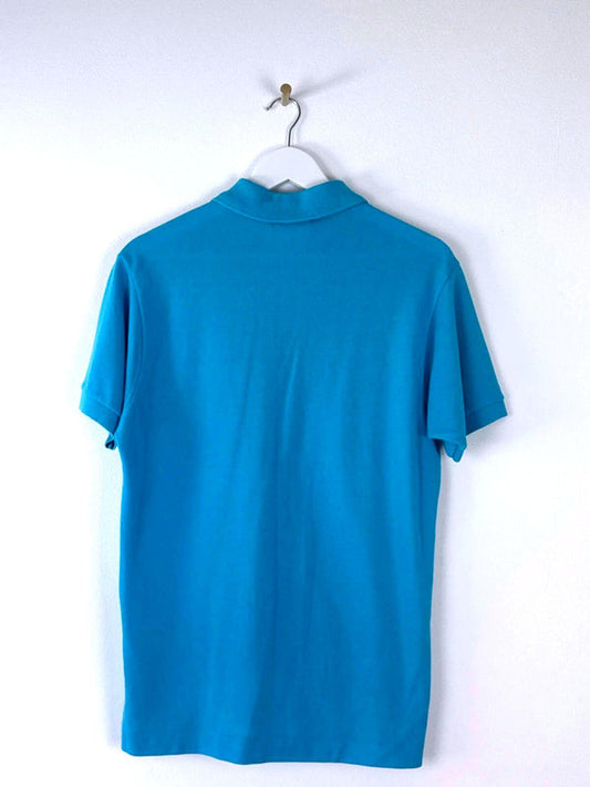 Men’s Lacoste Premium Polo Top In Blue - Medium - 1358