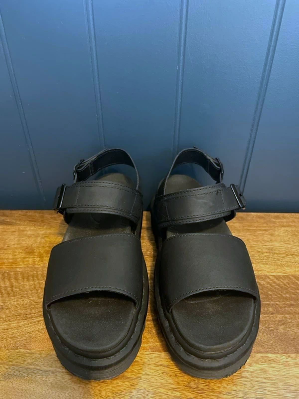 Women’s Dr Martens Voss Chunky Sole Sandals In Black - UK5 - 3087