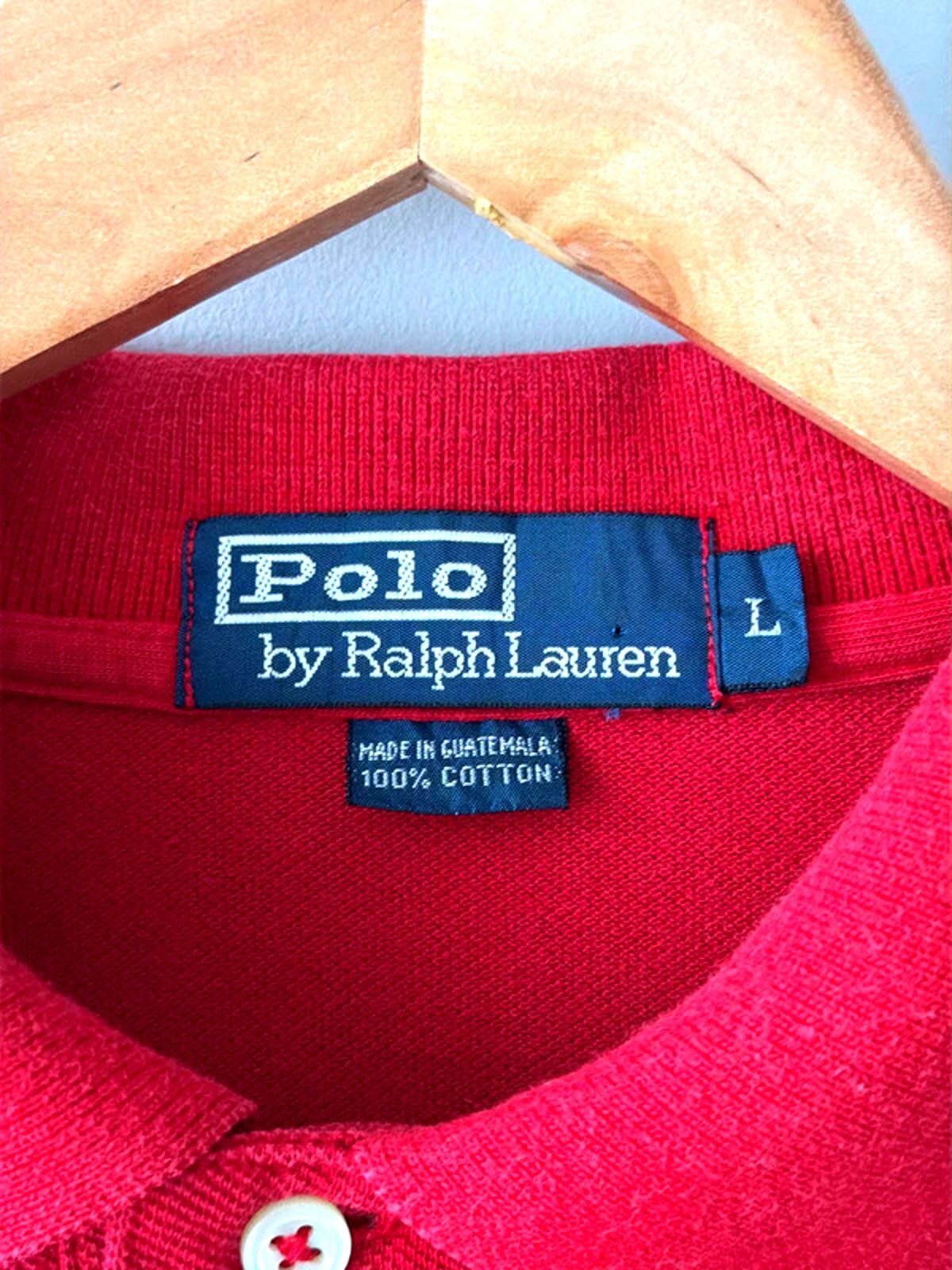 Men’s Ralph Lauren Premium Long Sleeve Polo Top - Large - 2681