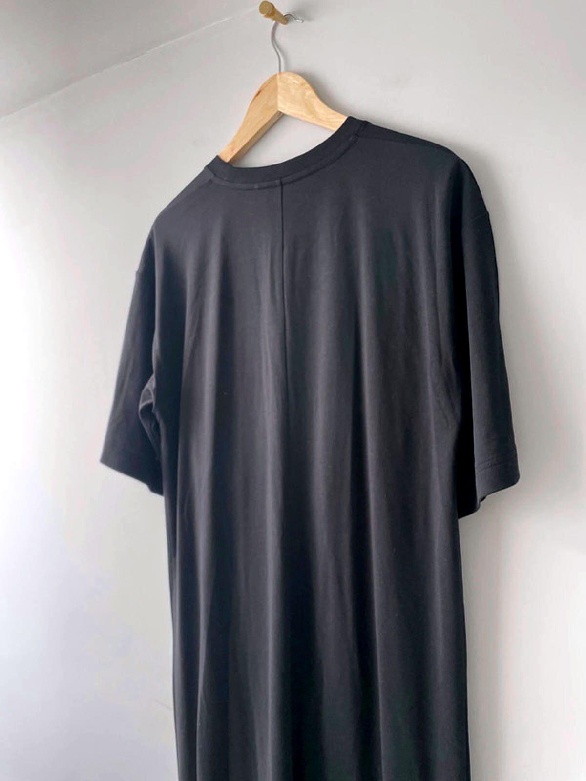 Women’s Arket Longline Dress With Two Front Pleat Details In Black - Small -2004