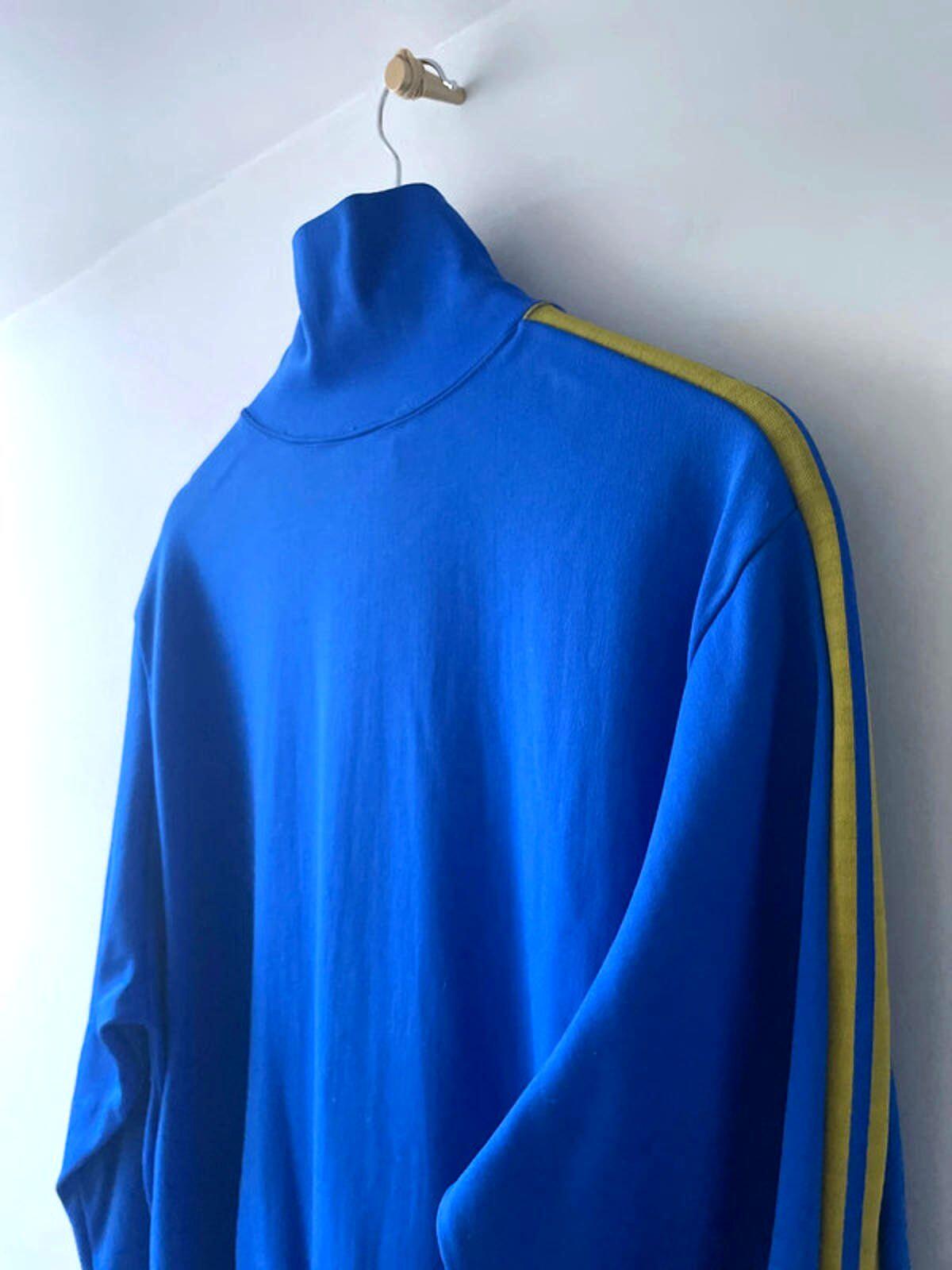 Men's Adidas Originals Limited Edition Firebird Track Jacket In Blue -Large-2565