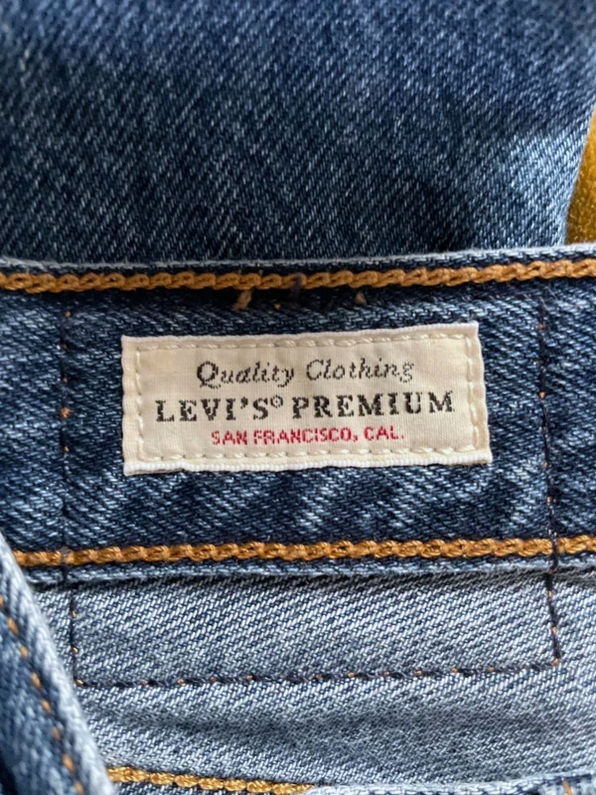 Women’s Levi’s High Waisted Ribcage Straight Fit Jeans In Navy - W28/L27 - 2954
