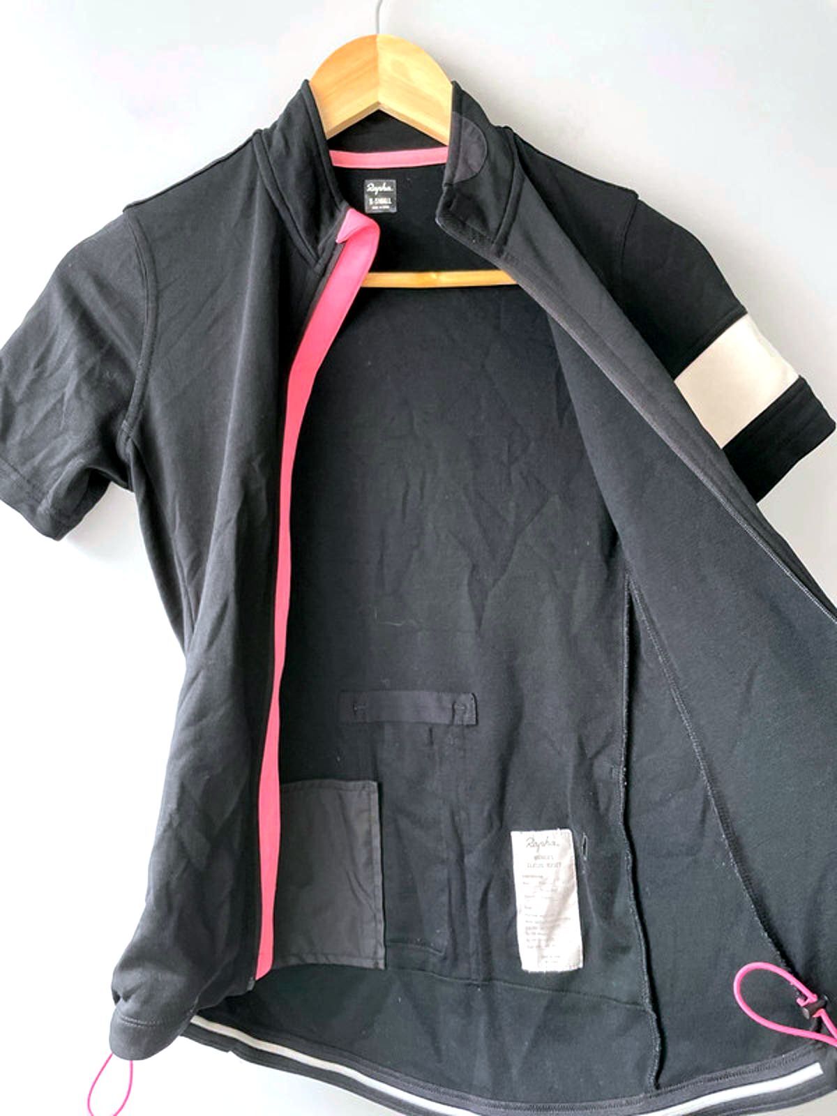 Women’s Rapha Merino Wool Classic Cycling Jersey Top In Black - XSmall - 2267