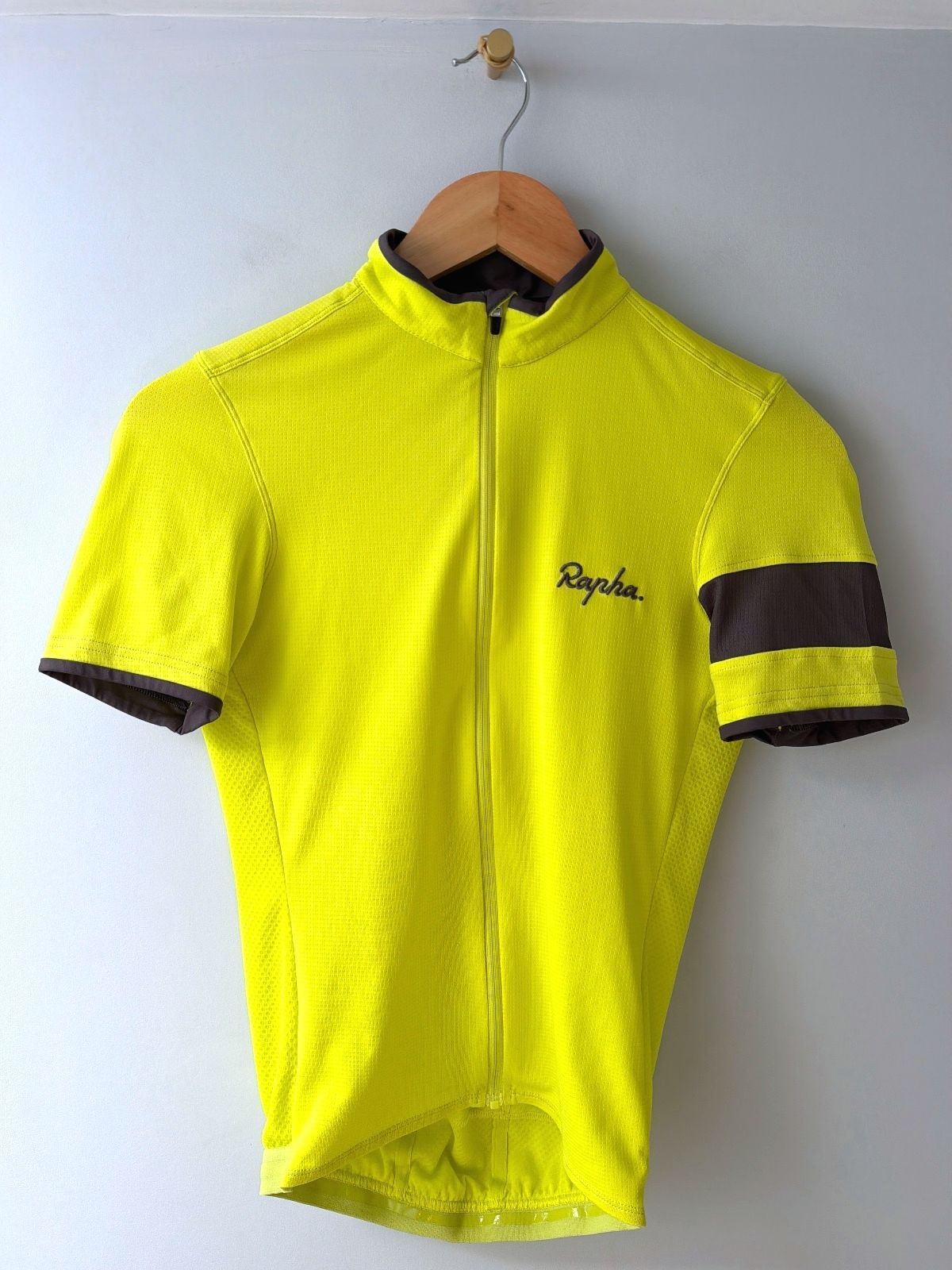 Women’s Rapha Premium Cycling Jersey Top In Yellow - XSmall - 3574