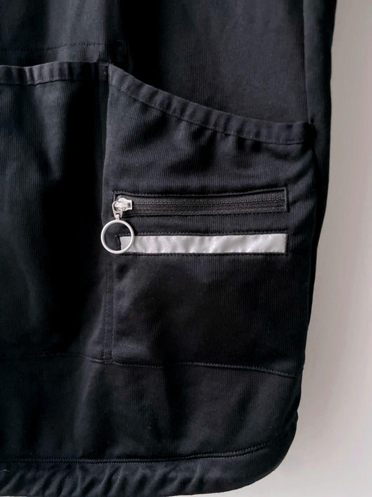 Men’s Rapha Premium Merino Wool Cycling Jersey Top In Black - Medium - 2846