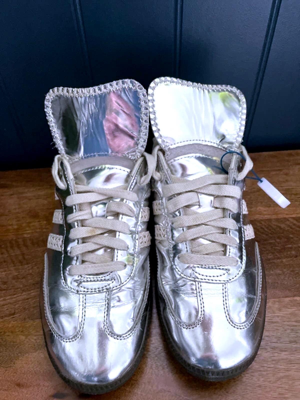 Men’s Adidas X Wales Bonner Samba Trainers In Silver (Certified) - UK 10 - 2969