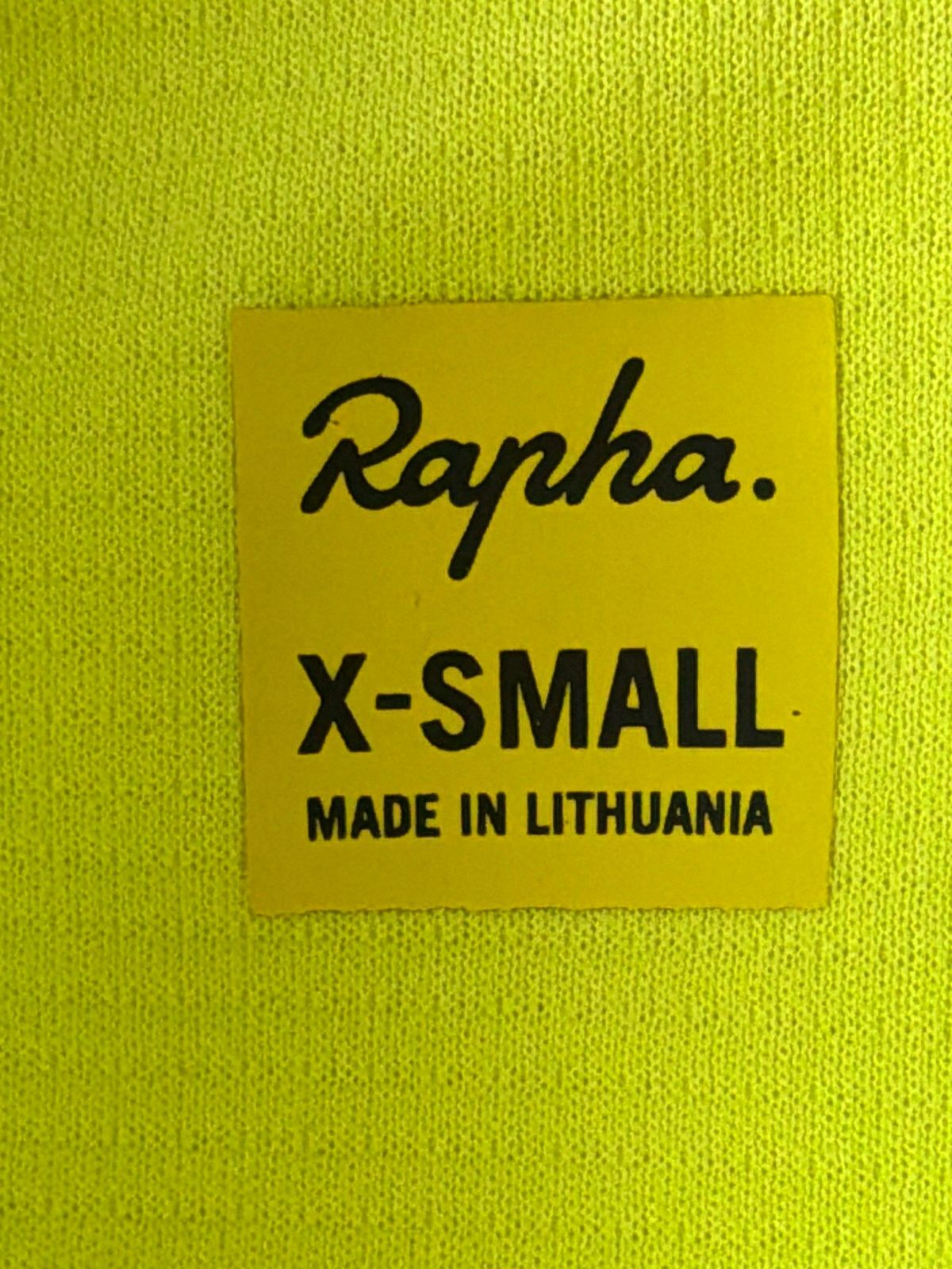 Women’s Rapha Premium Cycling Jersey Top In Yellow - XSmall - 3574