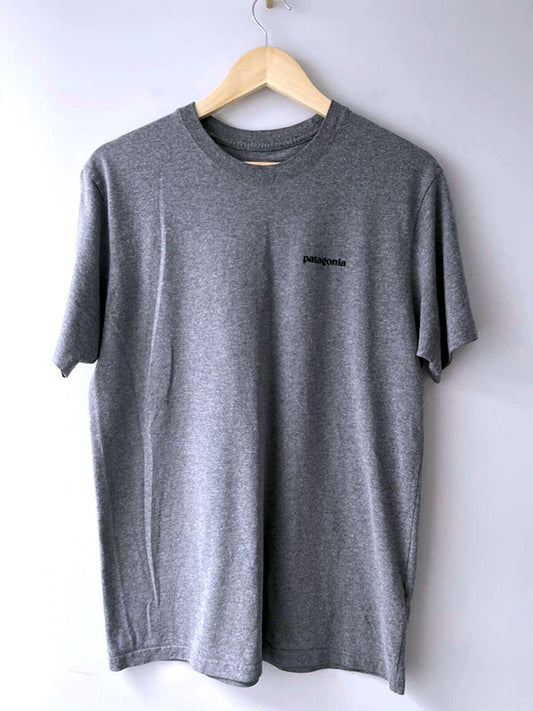 Men’s Patagonia Crew Neck Printed T-shirt In Grey - Medium - 2343