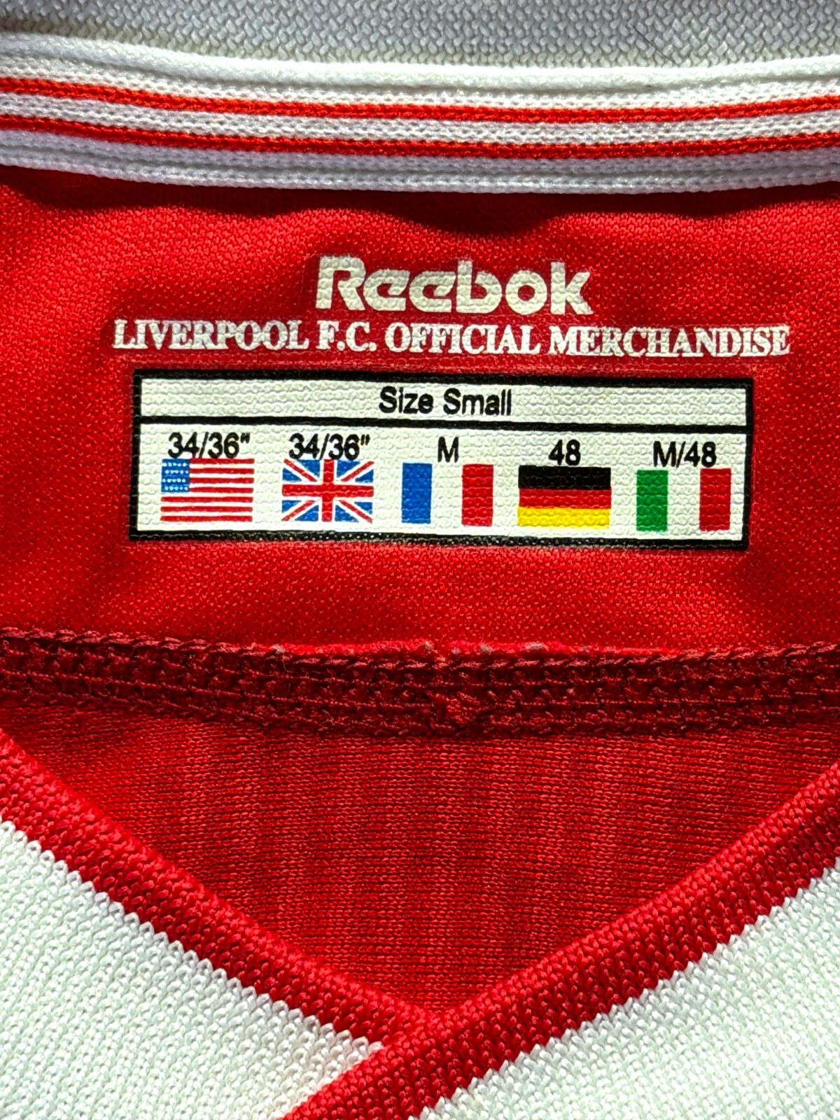 Men’s Liverpool FC 2002/04 Owen #10 Home Football Shirt Jersey - Small - 3814