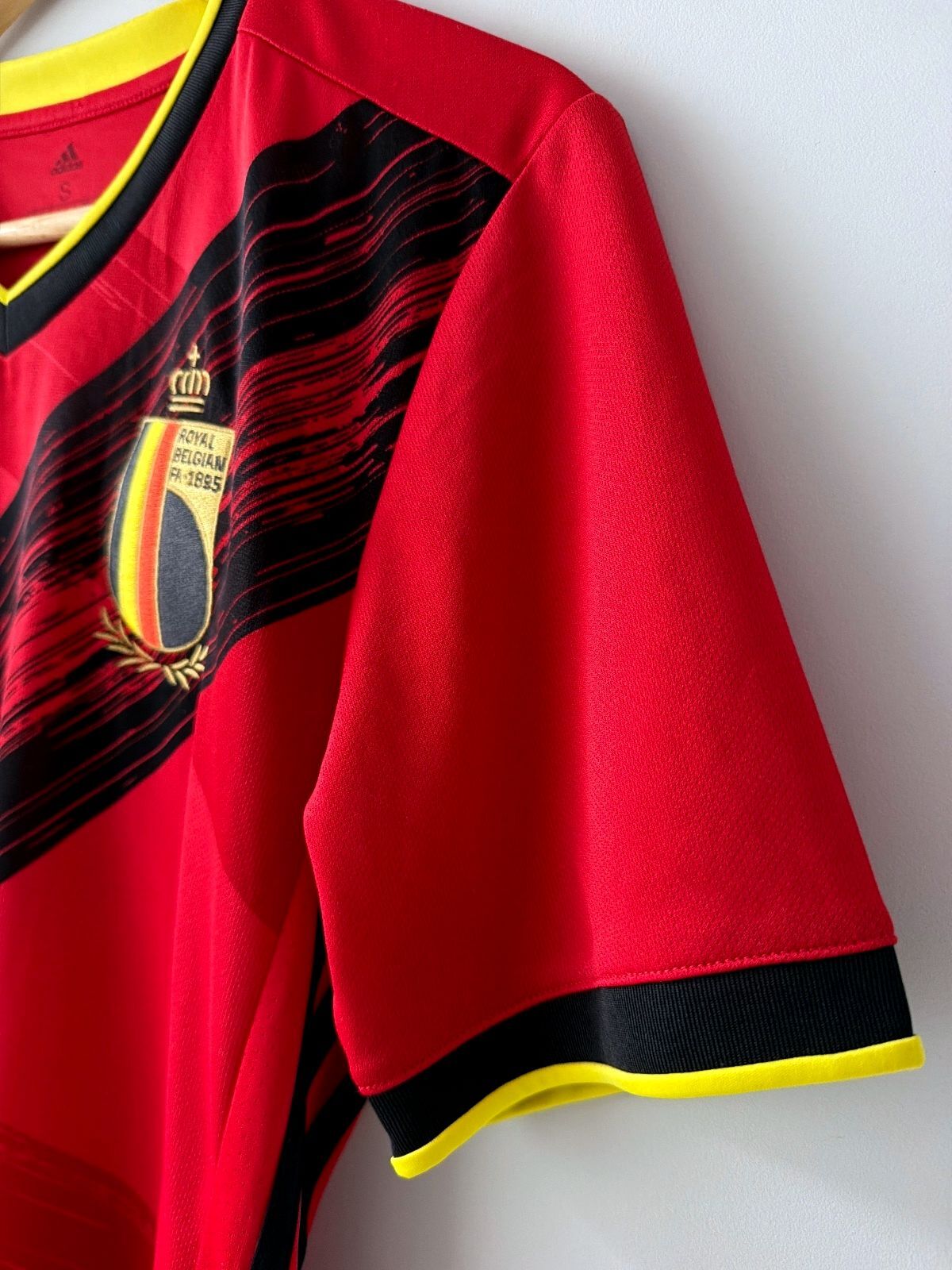 Men’s Belgium 2020/21 National Home Football Shirt Jersey - Small - 3808