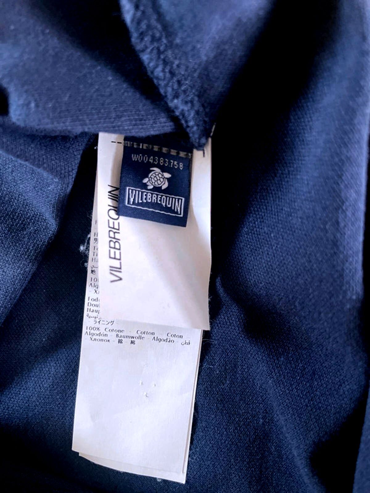 Men’s Vilebrequin Premium Classic Polo Top In Navy - Small - 1228