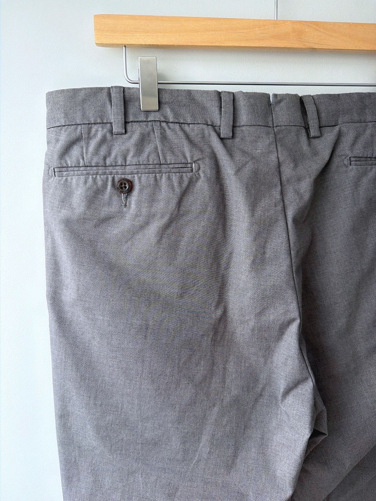 Men’s Ralph Lauren Premium Classic Chino Trousers In Grey - W36/L33 - 3571