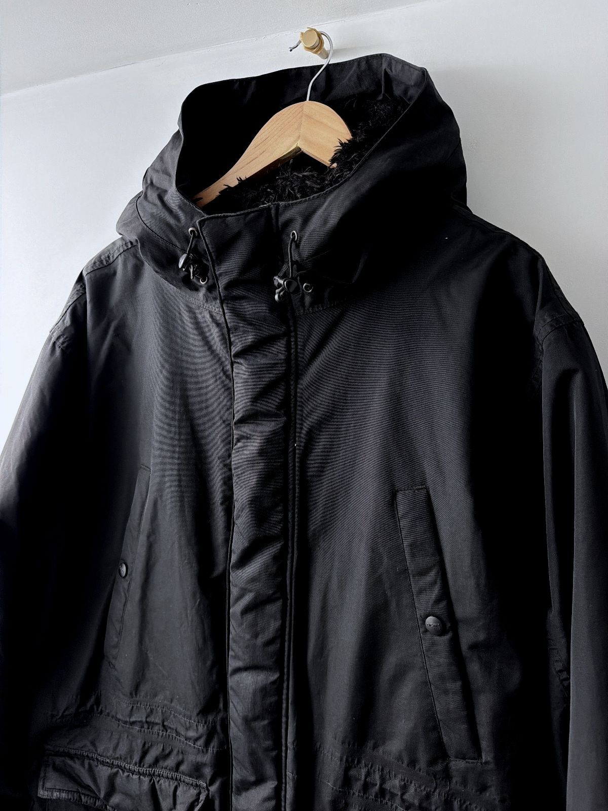 Men’s Dickies Hooded Parka Jacket Coat In Black - XXLarge - 3790