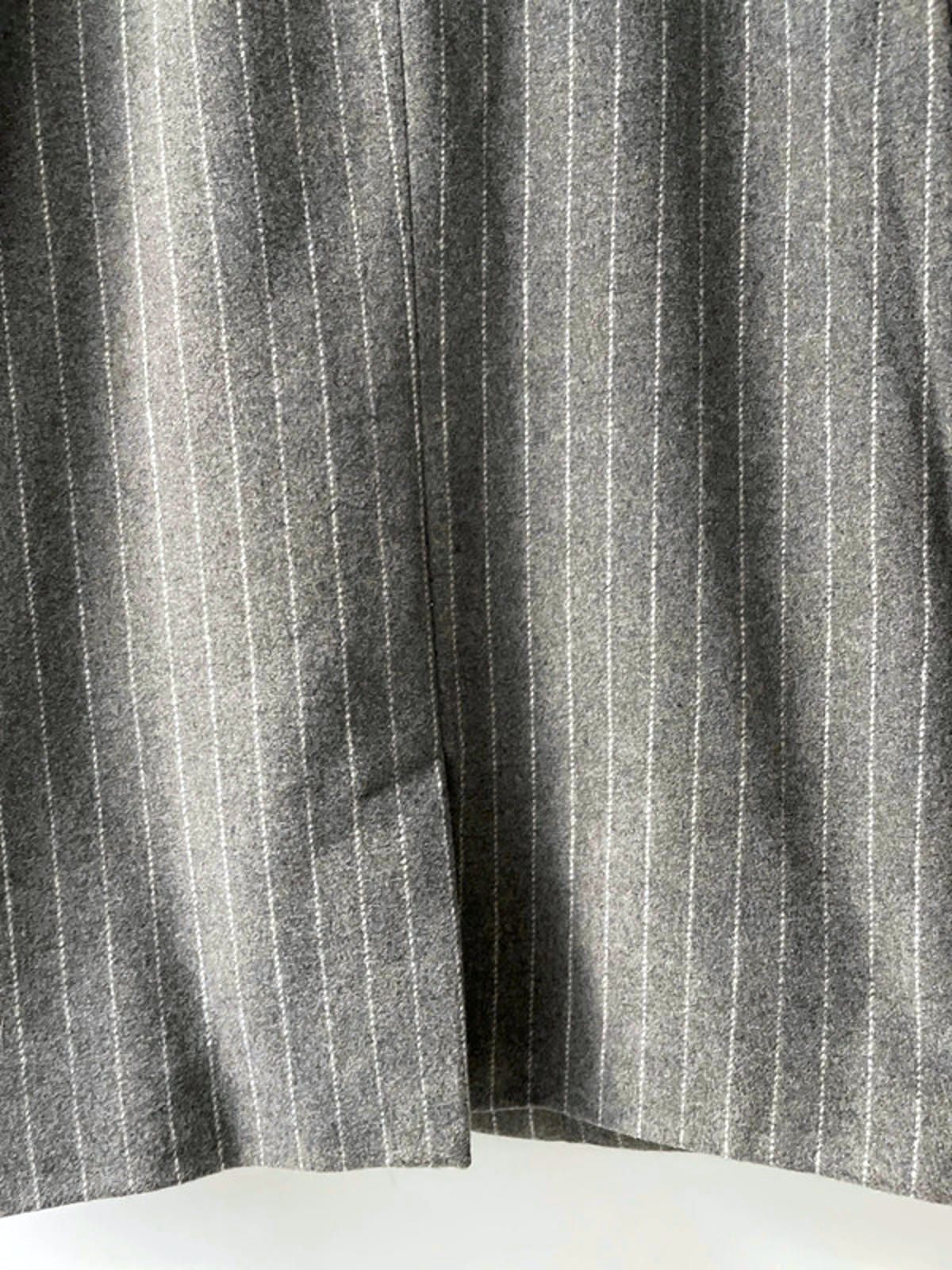 Women’s JDY Pine stripe 100% Wool Oversized Blazer Jacket In Grey - Small - 2331