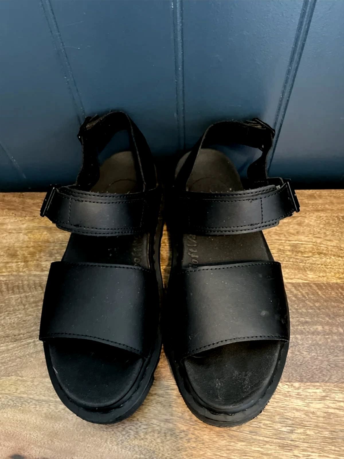 Women’s Dr Martens Voss Chunky Sole Sandals In Black - UK6 - 3053