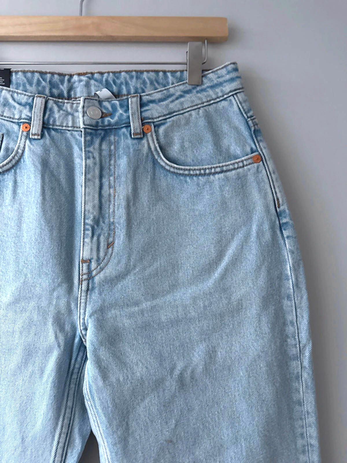 Women’s Weekday Voyage High Waisted Fit Jeans In Blue - W29/L30 - 0943