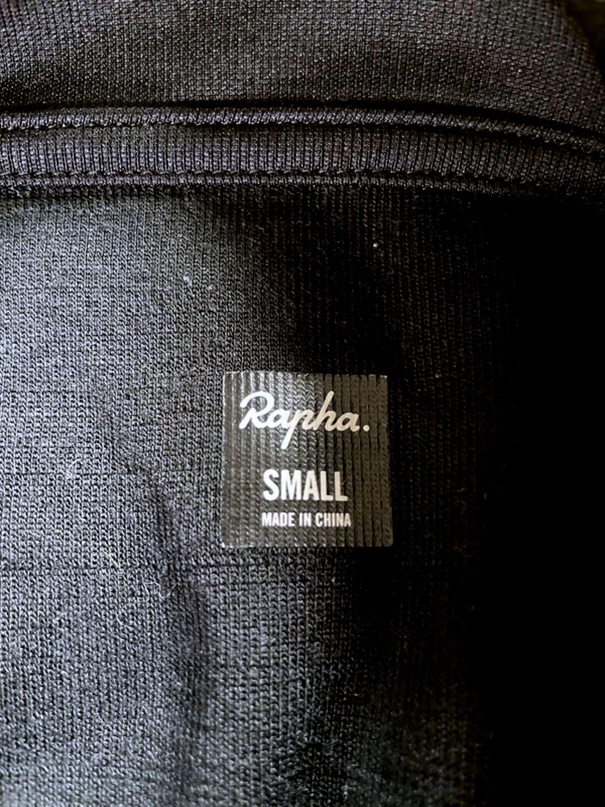 Men's Rapha Short Sleeve Core Cycling Jersey Top In Black - Small - 2999