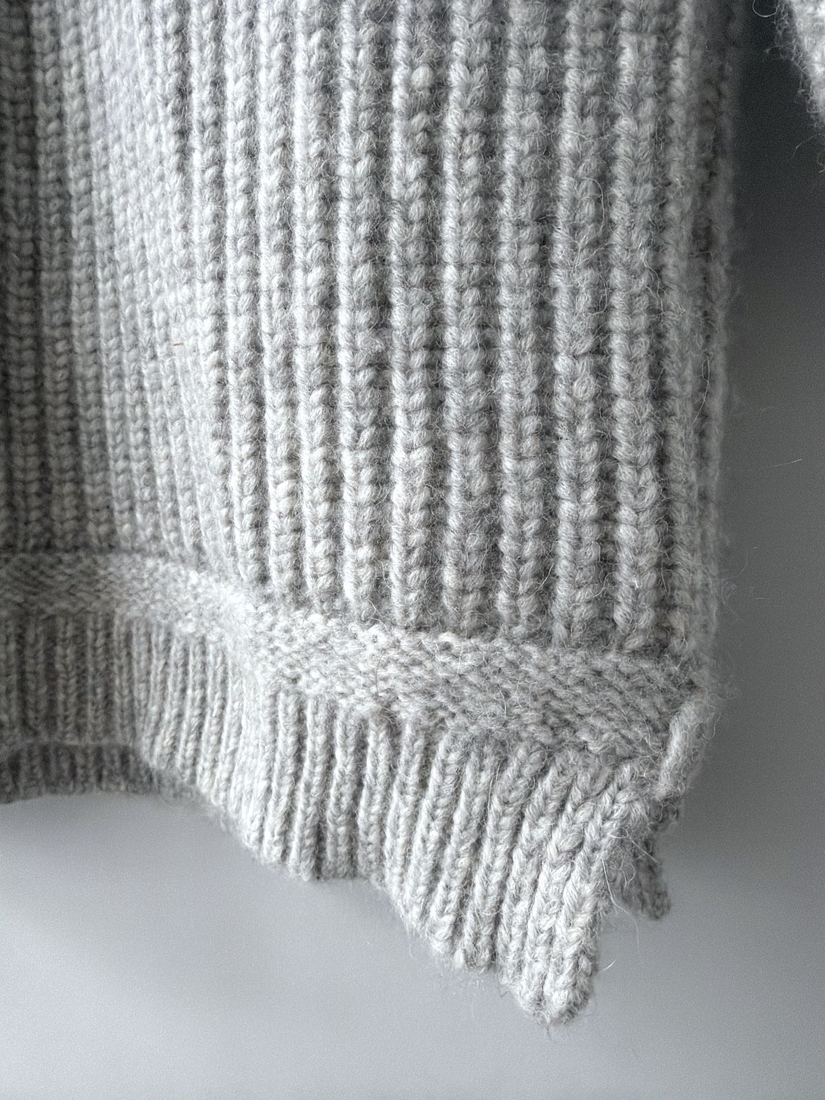 Women’s J.Crew Alpaca & Wool Chunky Knit Sweater Jumper In Gray - XSmall - 3719